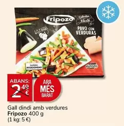 Oferta de Fripozo - Gall Dindi Amb Verdures en Supermercados Charter