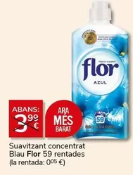 Oferta de Flor - Suavitzant Concentrat Blau por 3€ en Supermercados Charter