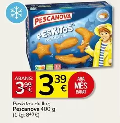 Oferta de Pescanova - Peskitos De Lluc por 3,39€ en Supermercados Charter