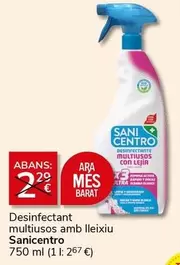 Oferta de Ara - Desinfectante Multiusos Amb Lleixiu por 2€ en Supermercados Charter
