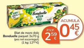Oferta de Bonduelle - Blat De Moro Dolc por 2,59€ en Supermercados Charter