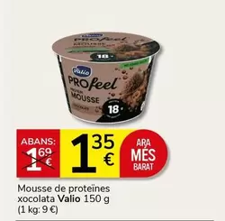 Oferta de Valio - Mousse De Proteines Xocolata por 1,35€ en Supermercados Charter