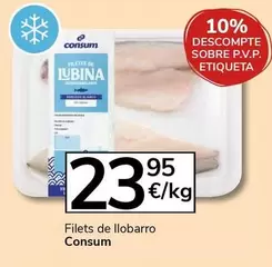 Oferta de Consum - Filets De Llobarro por 23,95€ en Supermercados Charter