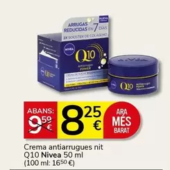 Oferta de Nivea - Crema Antiarrugues Nit Q10 por 8,25€ en Supermercados Charter
