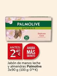 Oferta de Palmolive - Jabón De Manos Leche Y Almendras por 2€ en Supermercados Charter