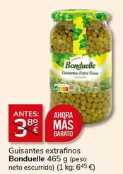 Oferta de Bonduelle - Guisantes Extrafinos por 3€ en Supermercados Charter