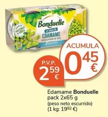 Oferta de Bonduelle - Edamame por 2,59€ en Supermercados Charter