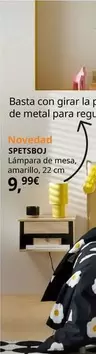 Oferta de Spetsboj - Lámpara De Mesa, Amarillo por 9,99€ en IKEA