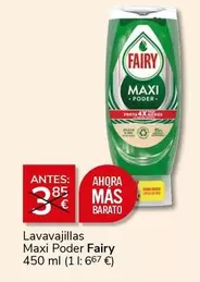 Oferta de Mas - Lavavajillas Maxi Poder por 3€ en Supermercados Charter