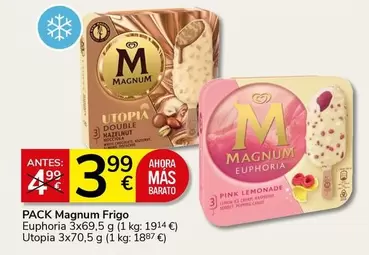 Oferta de Magnum Frigo por 3,99€ en Supermercados Charter