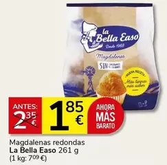 Oferta de La Bella Easo - Magdalenas Redondas por 1,85€ en Supermercados Charter