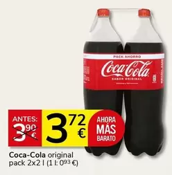 Oferta de Coca-Cola - Original por 3,72€ en Supermercados Charter