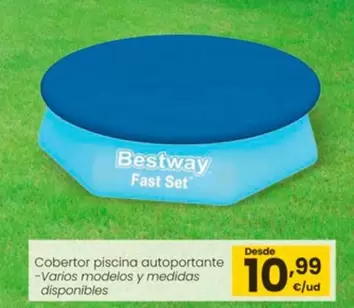 Oferta de Bestway - Cobertor Piscina Autoportante por 10,99€ en Eroski