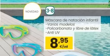 Oferta de Intex - Máscara De Natación Infantil  por 8,95€ en Eroski