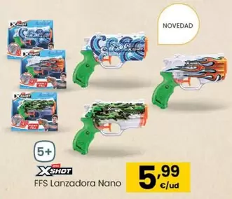 Oferta de Xshot - FFS Lanzadora Nano por 5,99€ en Eroski