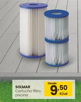 Oferta de Solmar - Cartucho Filtro Piscina por 9,5€ en Eroski