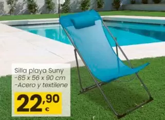 Oferta de Silla Playa Suny por 22,9€ en Eroski
