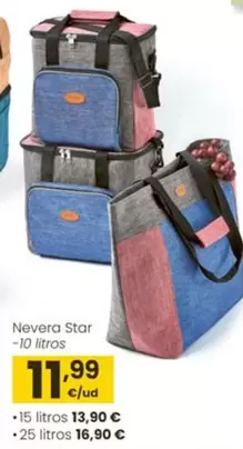 Oferta de Nevera Star por 11,99€ en Eroski