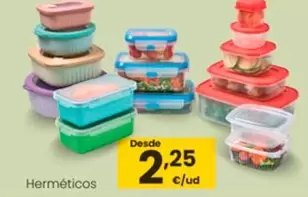 Oferta de Herméticos  por 2,25€ en Eroski