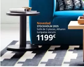 Oferta de Stockholm - 2025 Sofá De 3 Plazas, Alhamn Turquesa Oscuro por 1199€ en IKEA