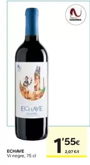 Oferta de Echave - Vi Negre por 1,55€ en Caprabo