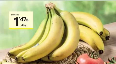 Oferta de Banana por 1,47€ en Caprabo
