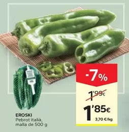 Oferta de Eroski - Pebrot Italià por 1,85€ en Caprabo