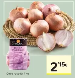 Oferta de Ceba Rosada por 2,15€ en Caprabo