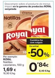 Oferta de Royal - Natillas Casolanes por 1,69€ en Caprabo