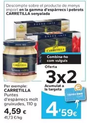 Oferta de Carretilla - Puntes D'Espàrrecs Molt Gruixudes por 4,59€ en Caprabo