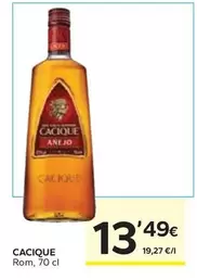 Oferta de Cacique - Rom por 13,49€ en Caprabo