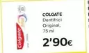 Oferta de Colgate - Dentifrici Original por 2,9€ en Caprabo