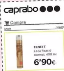 Oferta de Elnett - Laca Fixacio Normal por 6,9€ en Caprabo