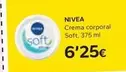 Oferta de Nivea - Crema Corporal Soft por 6,25€ en Caprabo