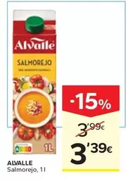 Oferta de Alvalle - Salmorejo por 3,39€ en Caprabo
