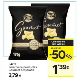 Oferta de Lay's - Gamma De Productes Gourmet Senyalada por 2,79€ en Caprabo