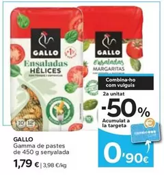 Oferta de Gallo - Gamma De Pastes por 1,79€ en Caprabo