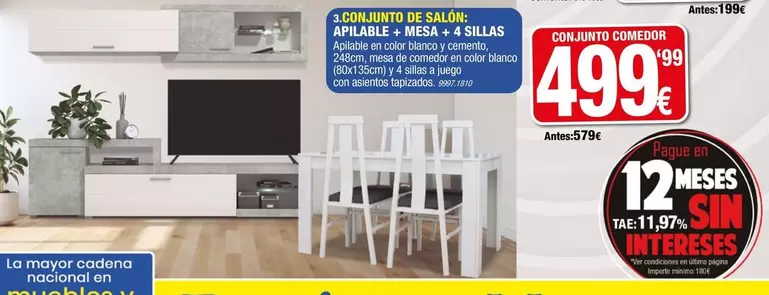 Oferta de Rowenta - Aspirateur Aspirateur, Ress + 4 Sillas por 499,99€ en Rapimueble