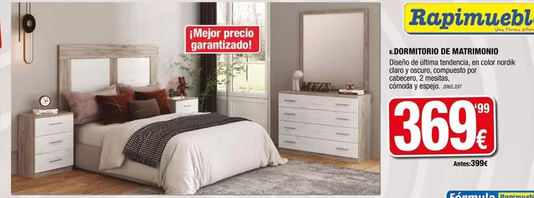 Oferta de Nordik - CORDANTIBRIO DE MASTRINQUIO por 369,99€ en Rapimueble