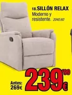 Oferta de Relax - Sillon por 239,99€ en Rapimueble