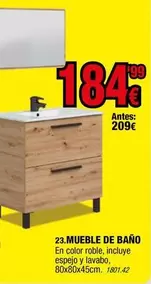 Oferta de Mueble De Bano por 184,99€ en Rapimueble