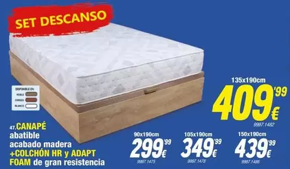 Oferta de HR - Abatible en Rapimueble
