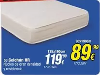 Oferta de HR - Colchon Hr por 119,99€ en Rapimueble