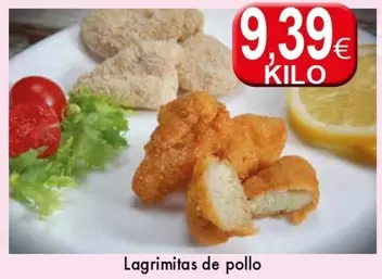 Oferta de Lagrimitas De Pollo por 9,39€ en Congelados Copos
