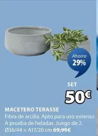 Oferta de Macetero Terasse por 50€ en JYSK