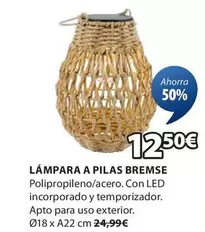Oferta de Lámpara A Pilas Bremse por 12,5€ en JYSK
