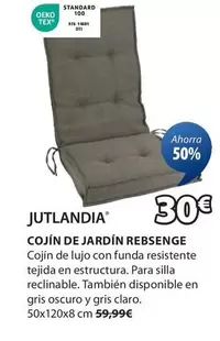 Oferta de Cojin De Jardín Rebsenge por 30€ en JYSK