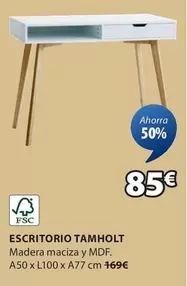 Oferta de Escritorio Tamholt por 85€ en JYSK