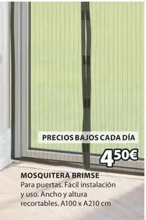 Oferta de Mosquitera Brimse por 4,5€ en JYSK