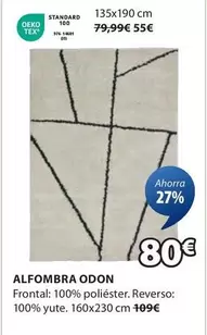 Oferta de Alfombra Odon por 80€ en JYSK